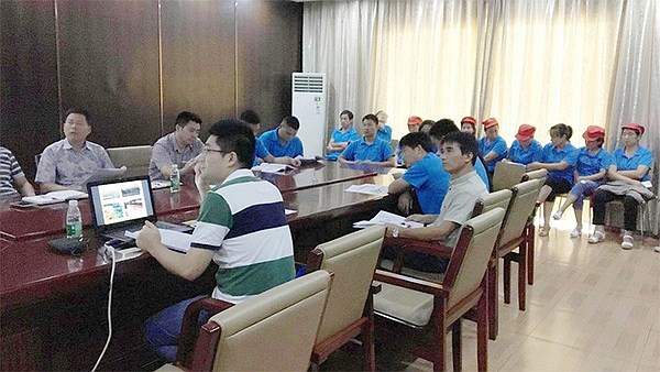 公司召開清潔生產(chǎn)審核培訓(xùn)會